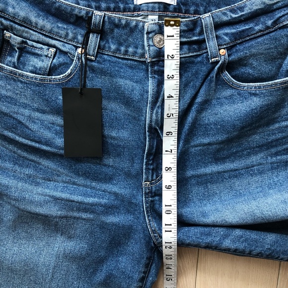 NWT Paige Sasha 32”petite High Rise Wide Leg Jeans MODERNISM Anthropologie - Picture 5 of 16